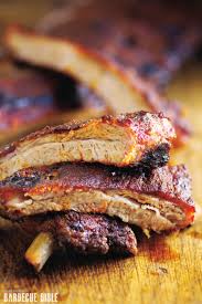 Baby back ribs recipe sourced from compart duroc ribs killer hogs the bbq rub heath riles peach rub dredge shaker jumex peach nectar kosmos peach jalapeno rib glaze killer hogs the bbq sauce Memphis Style Ribs Barbecuebible Com