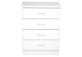 It's simple to match our drawers to your room. White Spacesaver 4 Drawer Narrow Tall Chest Amart Furniture