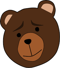 Wektor clipart płaczu pluszowego misia | Wektory w domenie publicznej