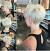 Bob Platinum Blonde Short Hair