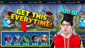 100 Win Magic Chess Strategy Guide Mobile Legends Youtube