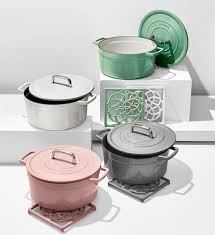 Modern design with a classic straight side shape, cast iron exterior heats slowly and evenly; Hudson S Bay On Twitter Today Only Shop The 6 Quart Round Enameled Cast Iron Dutch Oven With Bonus Cast Iron Trivet By Martha Stewart Just 99 99 Https T Co Mjzknsk9oa Https T Co Xixqqc5u1o