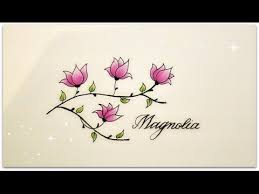 This tutorial is specifically designed for beginners because i feel passionate about sharing my joy for drawing. How To Draw Flowers For Beginners Magnolia For Beginners Youtube
