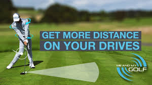 swing the golf club slower for more distance