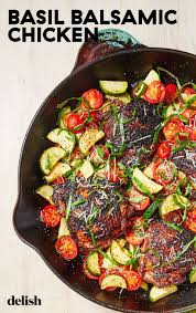In A Dinner Rut Make Balsamic Basil Chicken Recipe Recipes Chicken Recipes Easy Chicken Recipes