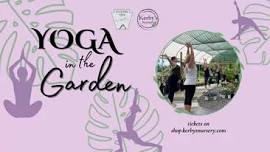 Yoga in the Garden at Kerby's Nursery