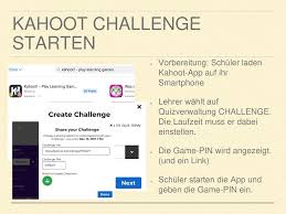 How do you create a game pin for kahoot?aug 1, 2019a unique game pin will be displayed at the top of the screen. Kahoot Quiz Challenges Ppt Herunterladen