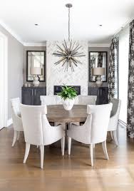 The transitional style in the third most popular choice for dining rooms. Dining Room Window Treatment Inspiration Modern Traditional And Transitional Drapery Street