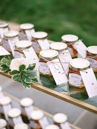 Make sure your guests don't forget or overlook your putting the wedding favor with the place card also gives you an opportunity to write a personalized note to each person attending your wedding. How Many Wedding Favors Do You Really Need To Buy Martha Stewart
