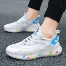 Shared by katie o at Buy Men S Casual Fashion Popcorn Bottom Flying Knit Sneakers Sports Shoes At Jolly Chic