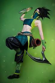Akali League Of Legends By Kinpatsu Cosplay Http Bit Ly 2cj3yz1 Cosplay League Of Legends Gaara Cosplay Cosplay