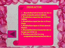 Jika ada yang kurang, kalian bisa menambahkannya ya di kolom komentar. Menerapkan Hukum Bacaan Ra Dan Lam Ppt Download