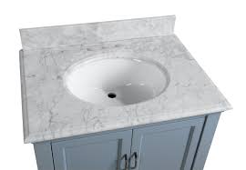 Gray 30 inch bathroom vanity. Beverly 30 Traditional Bathroom Vanity With Carrara Marble Top Kitchenbathcollection