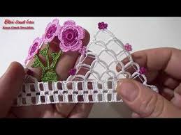 Yapimi Kolay Citipiti Ceyiz Icin Guzel Bir Havlu Kenari Modeli Youtube Boncuk Nakis Desenleri Krose Havlular