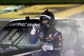 Wins in las vegas as fight breaks out. John Hunter Nemechek Wins Nascar Truck Race