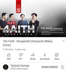 Barang siapa datang kepadaku tidak akan lapar lagi. Tarbiah Sentap On Twitter 1 Dengarilah Despacito Versi Dakwah Penyanyi The Faith Lirik Adninroslan Kami Terbitkan Pada Jun 2017 Https T Co Lsuxc4gqml Https T Co Qiw0cl18bw