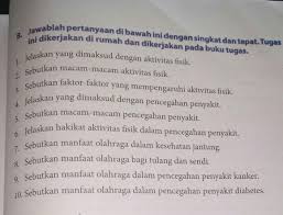 Pjok Hal 208 211 Pilihan Ganda Dan Essay Pliss Tolong Di Jawab Brainly Co Id