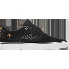 Verkaufe neuwertigen schuh der marke emerica, die schuhgröße ist. Schuhe Emerica The Reynolds Low Vulc Black Gold White 973 Snowbitch De