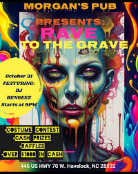 🔥🔥🔥TONIGHT🔥🔥🔥 Amy is at the PUB making all your freaky concoctions  this Hallows eve! 🎃 She has $10 pitchers of Bud Light and Mich Ultra for  football! 🎧👻 HALLOWEEN RAVE TO THE