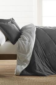 The exterior shells are the same 100% sateen weave long staple cotton. Ienjoy Home Ultimate Down Alternative Reversible 3 Piece Comforter Set Gray King Nordstrom Rack