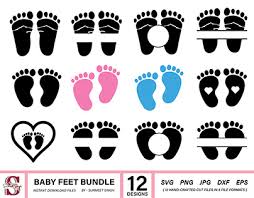 Free Free 160 Baby Boy Baby Feet Svg SVG PNG EPS DXF File