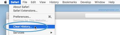 That's how you delete browsing history on firefox, chrome, and safari. Clear Cookies Browsing History And Cache On Safari On Macos