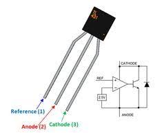 Tl431 Pinout Electronics Circuit Electronics Projects Electronic Engineering