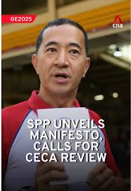 The Singapore People's Party (SPP) unveiled its 16-page manifesto