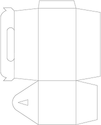 Gable Box Template Paper Box Template Box Template Printable Gift Box Template Free