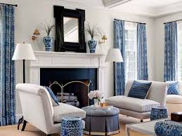 Geometric pattern living room idea navy and white palette living room idea pairing navy and white in a living room provides a nice neutral contrast, with a subtle nautical. Navy Black And White Living Room Ideas Novocom Top