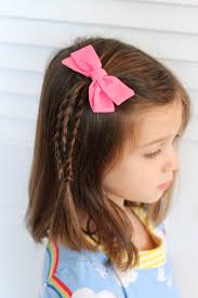 Curly hairs and when short seems difficult to style. Very Easy Hair Styles For Girls From Toddlers To School Age