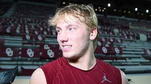 Oklahoma WR Jacob Jordan post practice (Ole Miss Week)