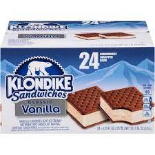 Watch this video to learn a genius trick for making the treat at home with the ice cream and cookies of your choosing. Klondike Sandwiches Classic Vanilla Ice Cream Bar 4 23 Fl Oz Delivery Or Pickup Near Me Instacart