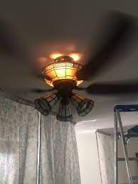 The battery has been changed but it still doesn't work. Accessing Light Bulbs On Ceiling Fan Home Improvement Stack Exchange