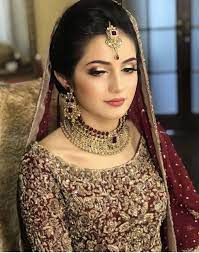 Barat Bride Makeup And Jewelry Inspo Pakistani Bridal Makeup Bridal Dresses Pakistani Bridal Dresses