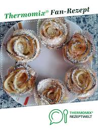 Apfel Muffins Apfelrosen Rezept Apfelrosen Rezept Lebensmittel Essen Rezepte