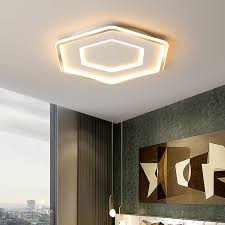 Compra lamparas de pie y lamparas de techo en el container. Moderna Lampara Led De Techo Para Sala De Estar Para Dormitorio Sala De Estudio Lampara De Arana Blanca Dorada Accesorios De Iluminacion Ultradelgada Para Cocina