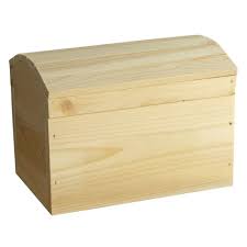 Houseworks Unfinished Wood Decor Medium Domed Chest With Hinged Lid 94611 The Home Depot Wood Decor Wood Storage Box Wooden Boxes