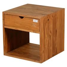 Is your apartment too small for any of the designs on this list so far? Contemporary Open Front Back Teak Wood Storage Cube W Drawer