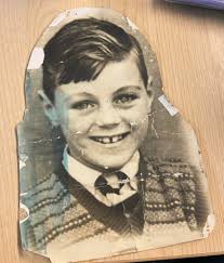 Looking through my old teaching junk, I came across these Brooke Bond 007  posters rolled up. I have 4. I ironed this one carefully