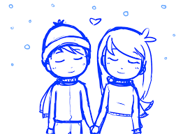Discovered by •✿ ᴏɴᴀᴋɪʀᴀ ✿•. Holding Hands Anime Couple Drawing Easy Novocom Top