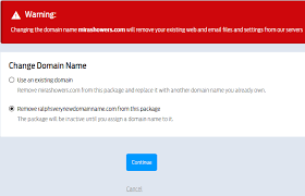 Managing Websites Within Your Hosting Package