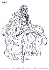 How to get free asian scare and styles hair in free fire sk sabir rumal hunter gamer ad. Step By Step How To Draw Azura From Fire Emblem Drawingtutorials101 Com