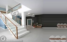 Notice the stair stringer in the upper left hand of this picture? Stairs Design For Duplex House New Indian Home Staircase Collection