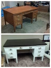 Old Teacher S Desk Refurbished Refurbished Desk Refurbished Furniture Desk Makeover Diy