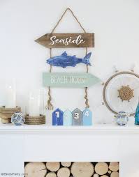 35 simple summer decorating ideas. Diy Nautical Coastal Decor Party Ideas Party Printables Blog