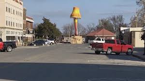 Maybe you would like to learn more about one of these? 40 Foot Tall Leg Lamp From A Christmas Story Stands In Oklahoma In Indescribably Beautiful Glory Wfla