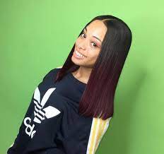 Middle Part Sewin By Certified Touch Pinterest Hair Nails And Style Follow Follow Follow Weave Bob Hairstyles Hair Styles Sew In Hairstyles