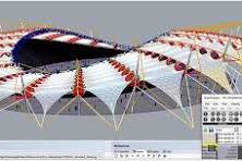 Creating a truss system underneath a curved surface (roof ...