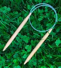 Clover takumi® bamboo interchangeable circular knitting needles. Clover Bamboo Circular Knitting Needles Us Size 15 10 Mm Morehouse Farm